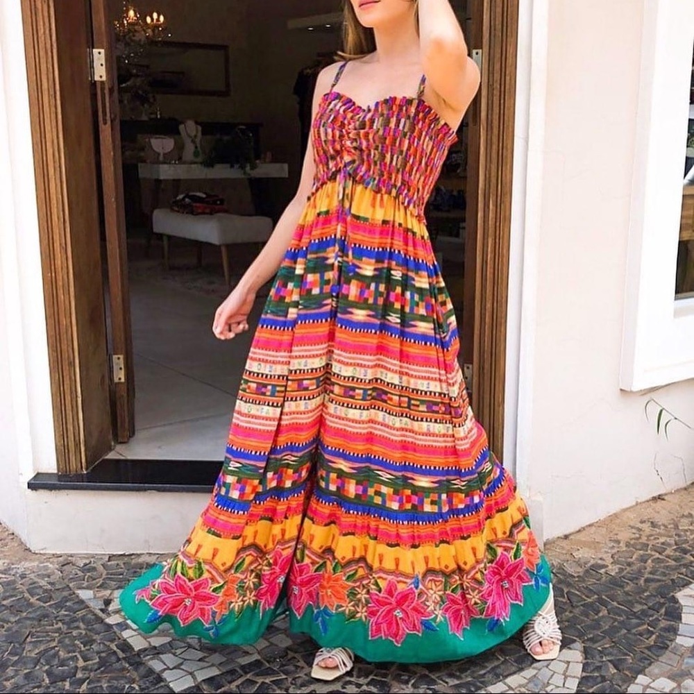 NWT FarmRio Isla Dress - Picture 6 of 8